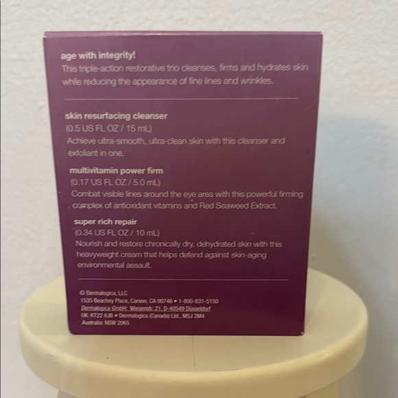 Dermalogica Age Smart Trio travel size and Fresh Rose Face Mask Set NWOT - Picture 7 of 7